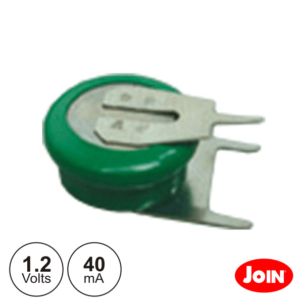 Bateria Ni-Mh 1,2V 40Ma C/ Patilhas Join - Tauu,pt