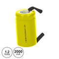 Bateria Ni-Cd Sc 1.2V 2000Ma C/ Patilhas - Tauu.pt