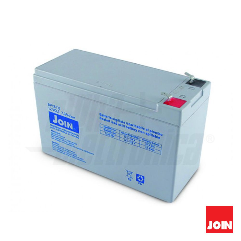 Bateria Chumbo 12V 7A Join - Tauu.pt