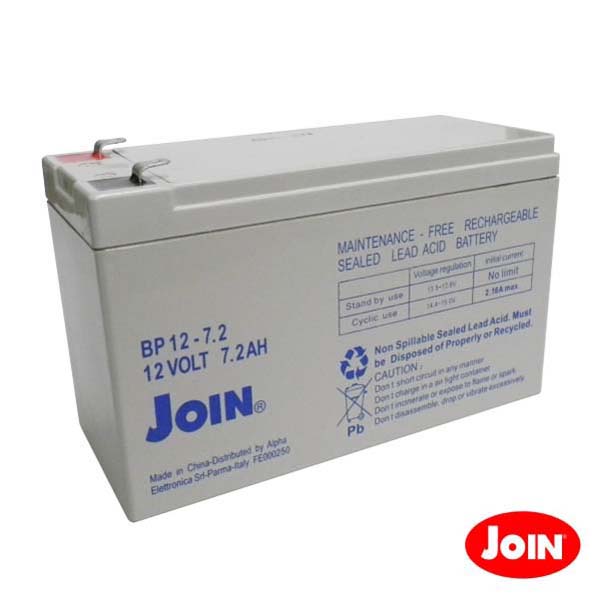 Bateria Chumbo 12V 7.2A Join - Tauu.pt