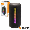Coluna Bluetooth Portátil 2X50W Fm/Aux/Usb/Sd/Tws Denver - Tauu,pt