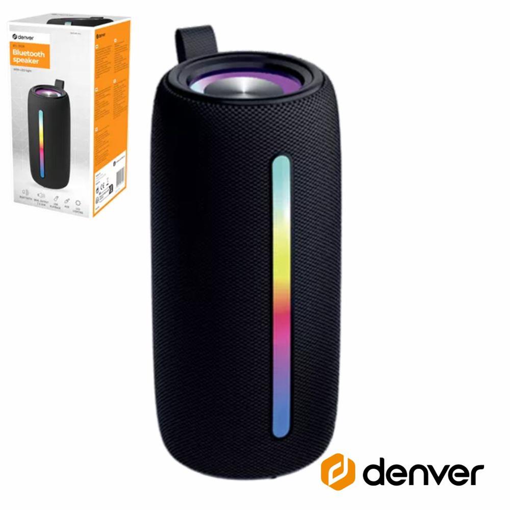 Coluna Bluetooth Portátil Rgb Tws/Bat/Sd/Mp3/Usb Denver - Tauu.pt