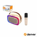 Coluna Bluetooth Portátil C/ Micro 100W Aux/Usb/Sd/Bt Denver - Tauu.pt
