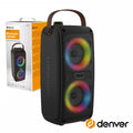 Coluna Bluetooth Portátil 2X5W Aux/Usb/Sd/Mic Denver - Tauu,pt