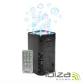 Máquina De Bolhas Preta Leds Pilhas Ibiza - Tauu.pt
