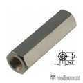 Separador Circuito Impr Hexagonal Metal 20Mm M3 Fêmea/Fêmea - Tauu,pt