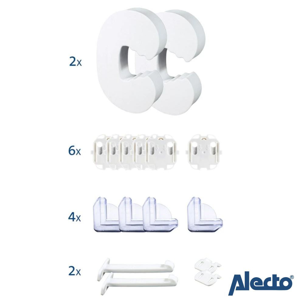 Kit De Segurança P/ Crianças Alecto - Tauu,pt