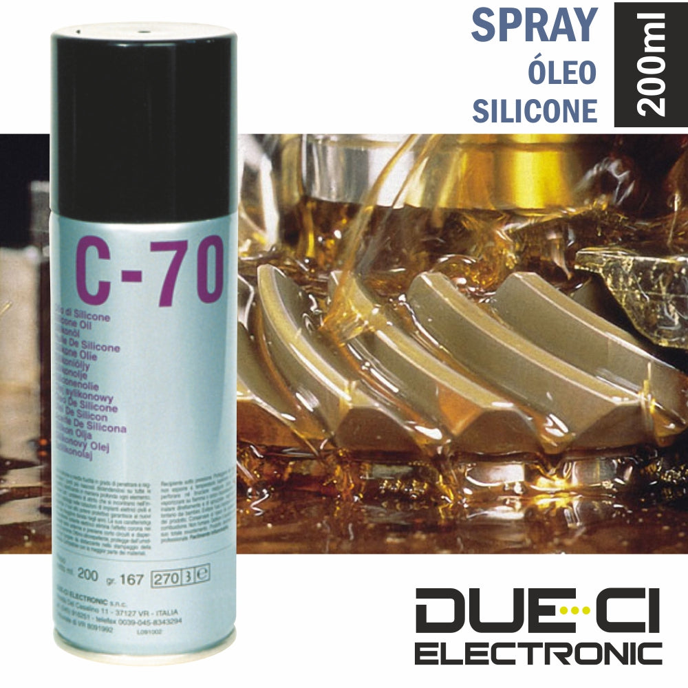 Spray De 200Ml Óleo Silicone Due-Ci - Tauu.pt