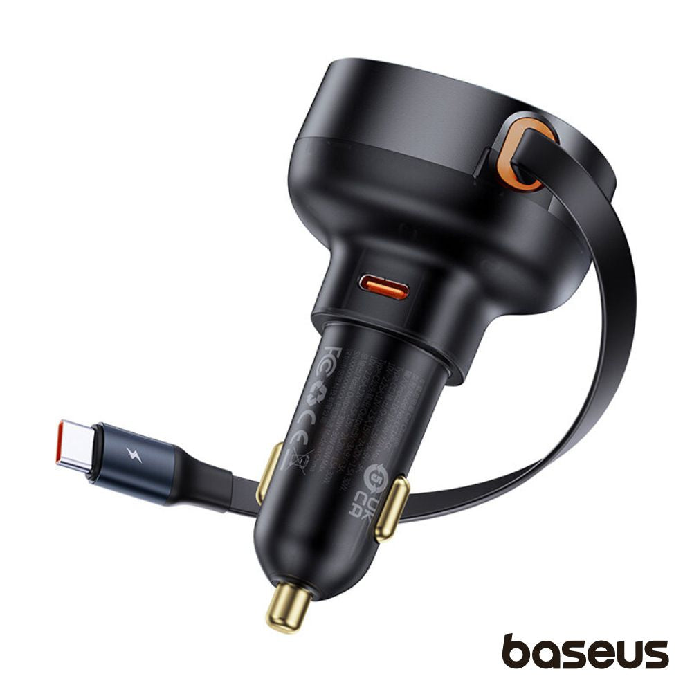 Adaptador Ficha Isqueiro 12V/24V Pd 60W 2Xusb-C Baseus - Tauu,pt
