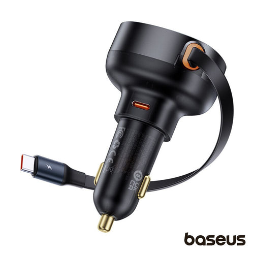 Adaptador Ficha Isqueiro 12V/24V Pd 60W 2Xusb-C Baseus - Tauu,pt