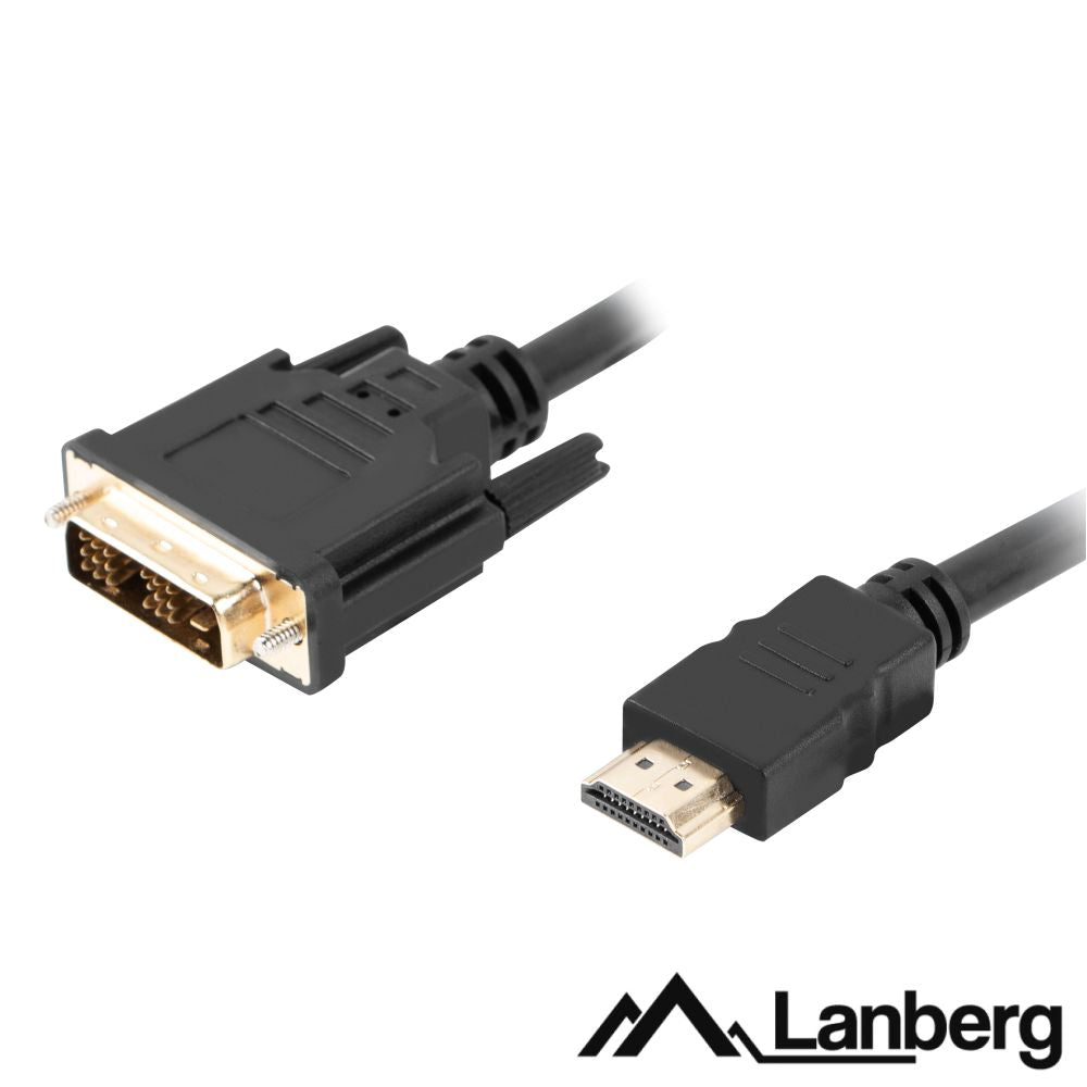Cabo Hdmi Macho / Dvi-D Single Link Macho 1.8M Lanberg - Tauu.pt