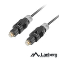 Cabo Fibra Óptica Toslink-Toslink 2M Lanberg - Tauu.pt