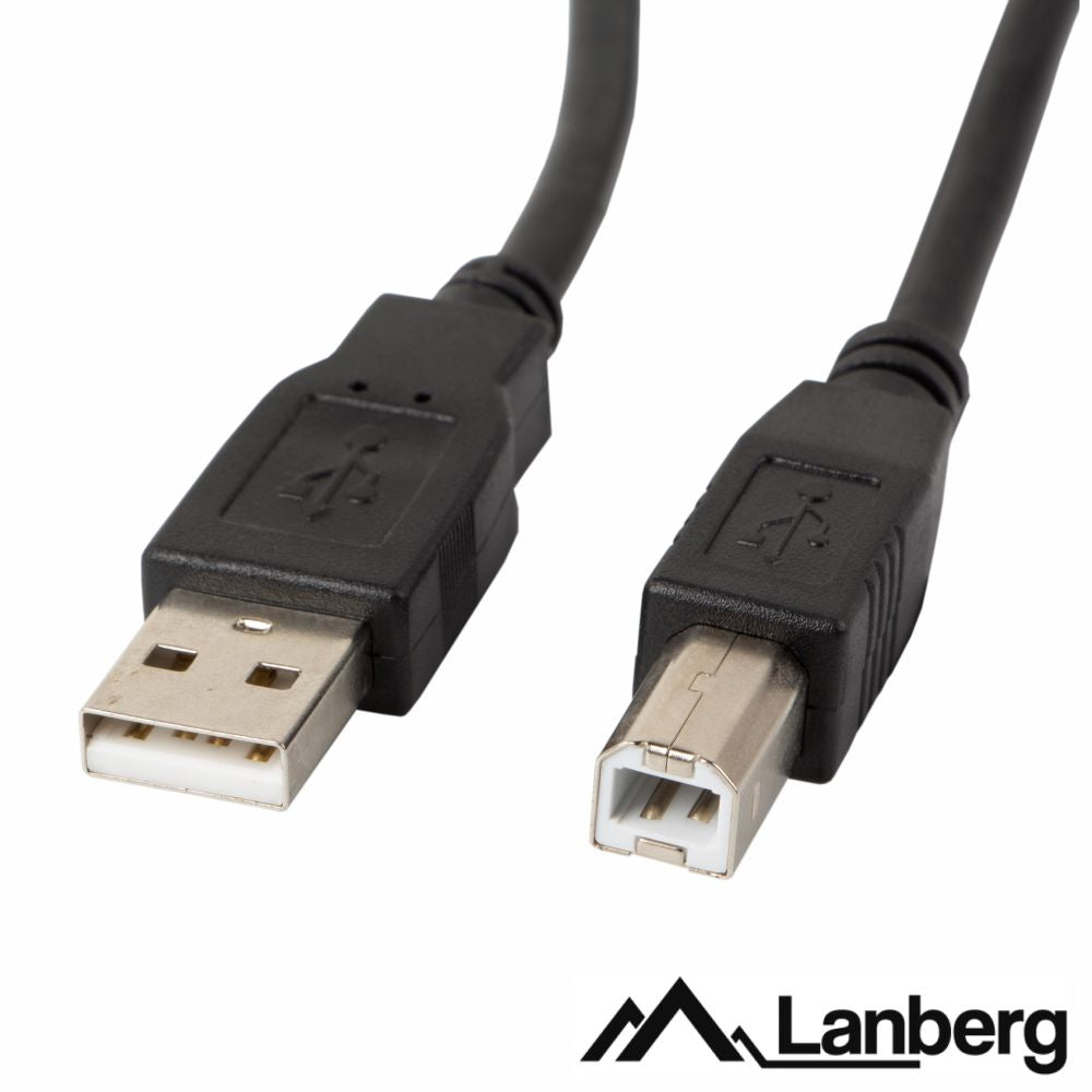 Cabo Usb-A 2,0 Macho / Usb-B Macho 3M Lanberg - Tauu,pt