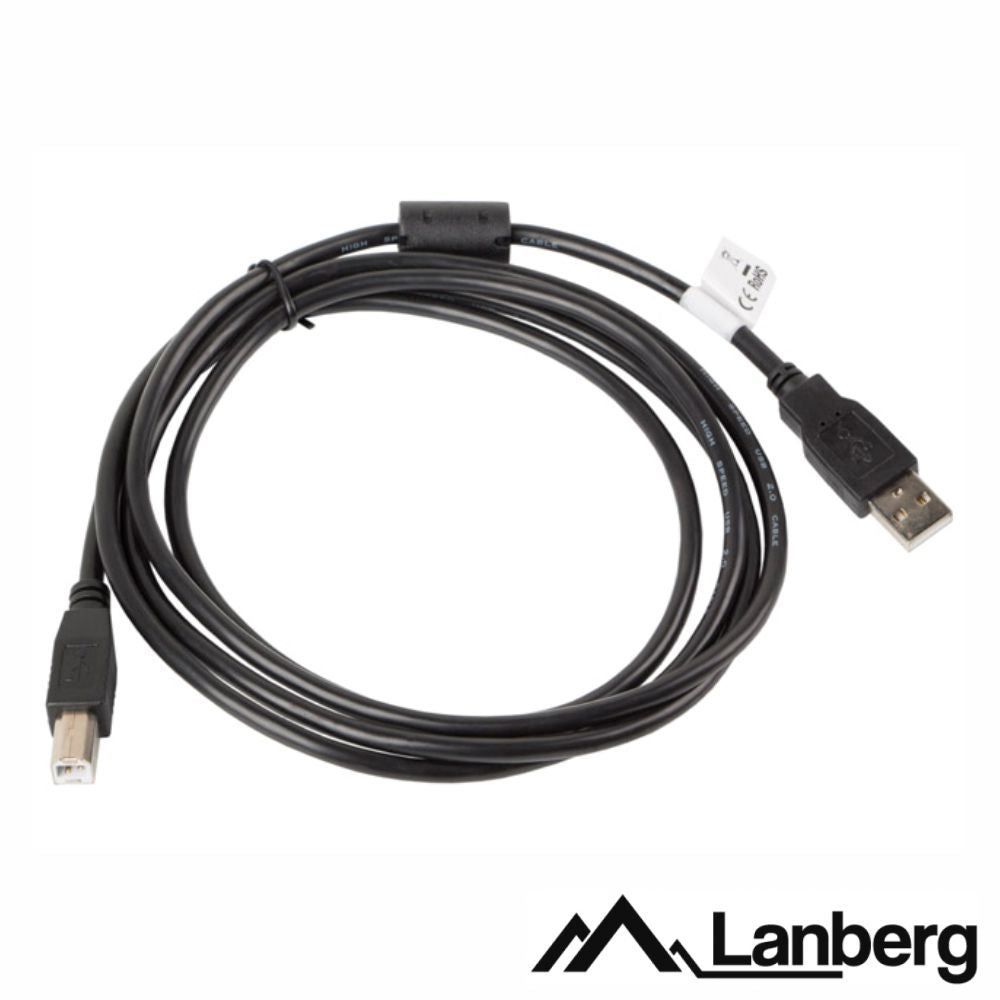 Cabo Usb-A 2,0 Macho / Usb-B Macho 1,8M Lanberg - Tauu,pt