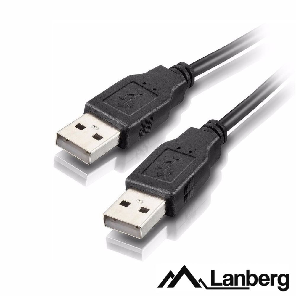 Cabo Usb-A 2.0 Macho / Usb-A Macho 1.8M Lanberg - Tauu.pt