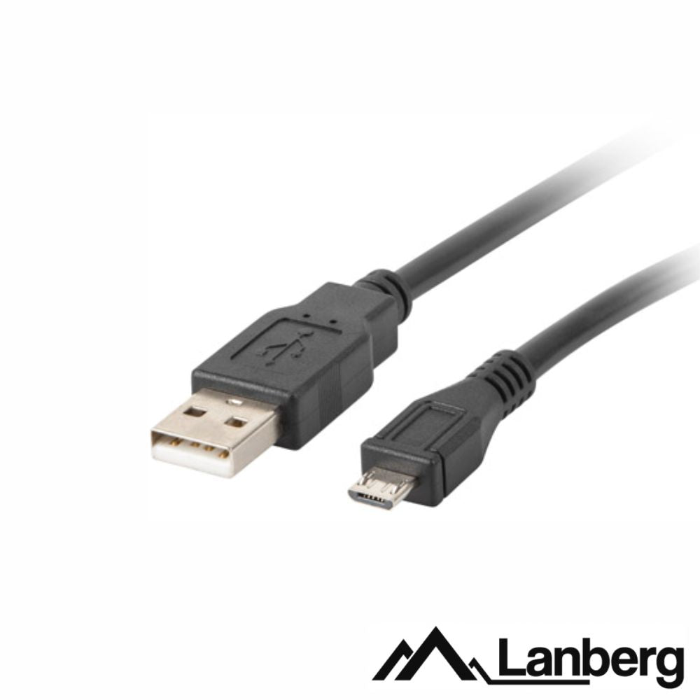 Cabo Usb-A 2,0 Macho / Micro Usb Macho 1,8M Lanberg - Tauu,pt