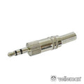Ficha Jack 3,5Mm Macho St Niquelado C/ Guarda Cabo - Tauu,pt