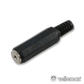 Ficha Jack 2,5Mm Fêmea Mn Pvc C/ Guarda Cabo - Tauu,pt