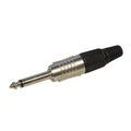 Ficha Jack 6.35Mm Macho Mn Preta Profissional Velleman - Tauu.pt