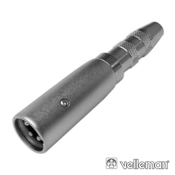 Ficha Adaptadora Xlr 3P Macho / Jack 6,35Mm Fêmea Mn - Tauu,pt