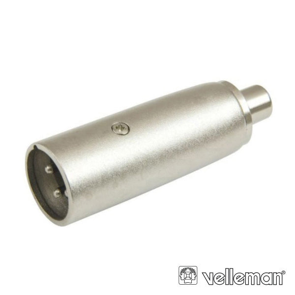 Ficha Adaptadora Xlr 3P Macho / Rca Fêmea - Tauu,pt