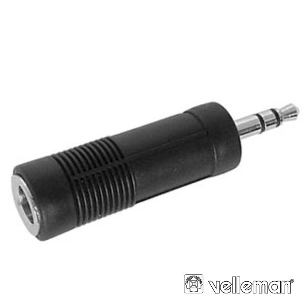 Ficha Adaptadora Jack 6.35Mm Fêmea / Jack 3.5Mm Macho St - Tauu.pt