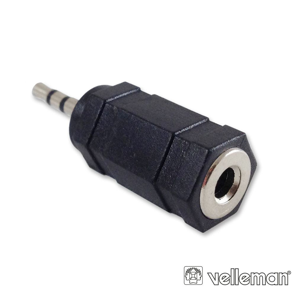 Ficha Adaptadora Jack 3.5Mm Fêmea St / Jack 2.5Mm Macho St - Tauu.pt