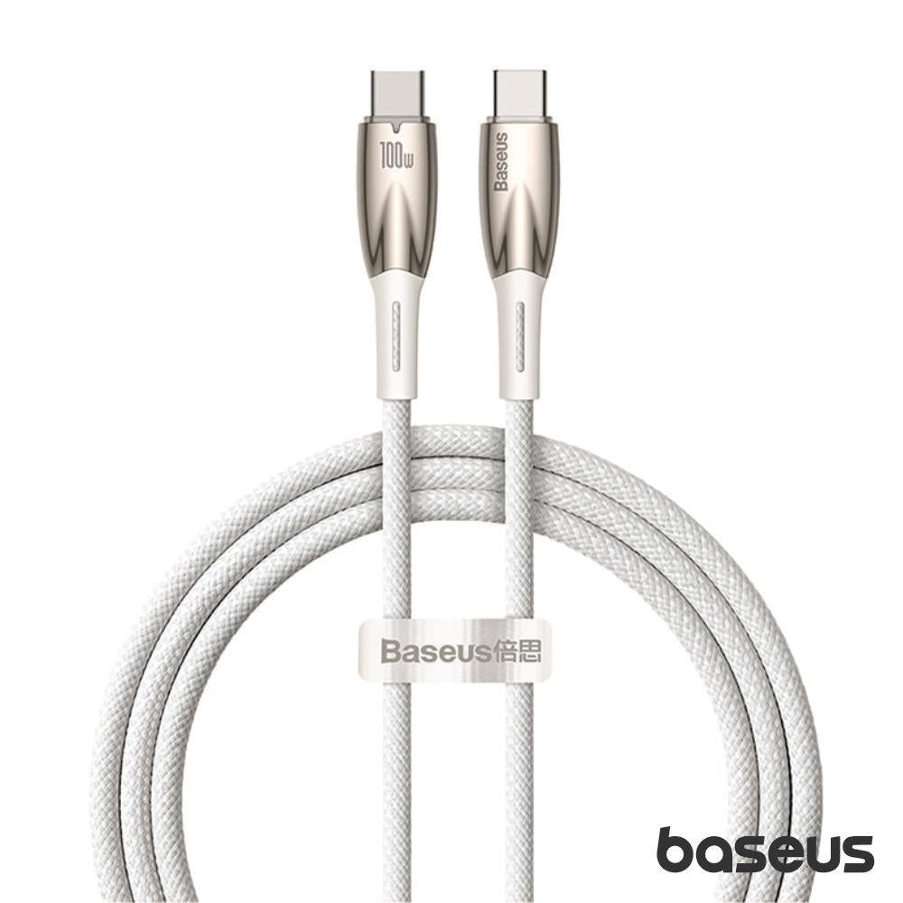 Cabo Usb-C Macho P/ Usb-C Macho 100W 1M Glimmer Baseus - Tauu.pt
