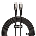 Cabo Usb-C Macho P/ Usb-C Macho 2M 100W Glimmer Baseus - Tauu.pt