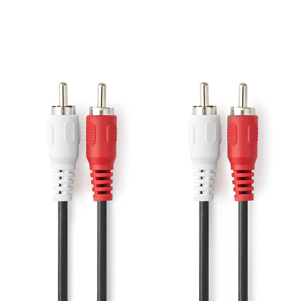 Cabo 2-Rca Macho / 2-Rca Macho 3M - Tauu,pt
