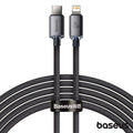 Cabo Usb-C Macho P/ Lightning Macho 2M Crystal Shine Baseus - Tauu.pt