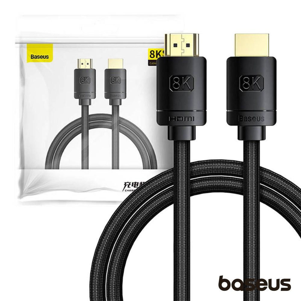 Cabo Hdmi Dourado Macho / Macho 2,1 8K 3D Hdr 1M Baseus - Tauu,pt
