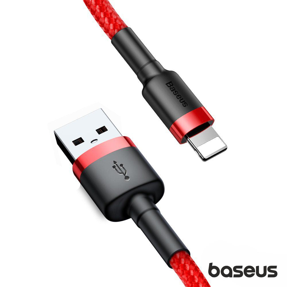 Cabo Usb-A Macho P/ Lightning Macho 3M Cafule Baseus - Tauu,pt
