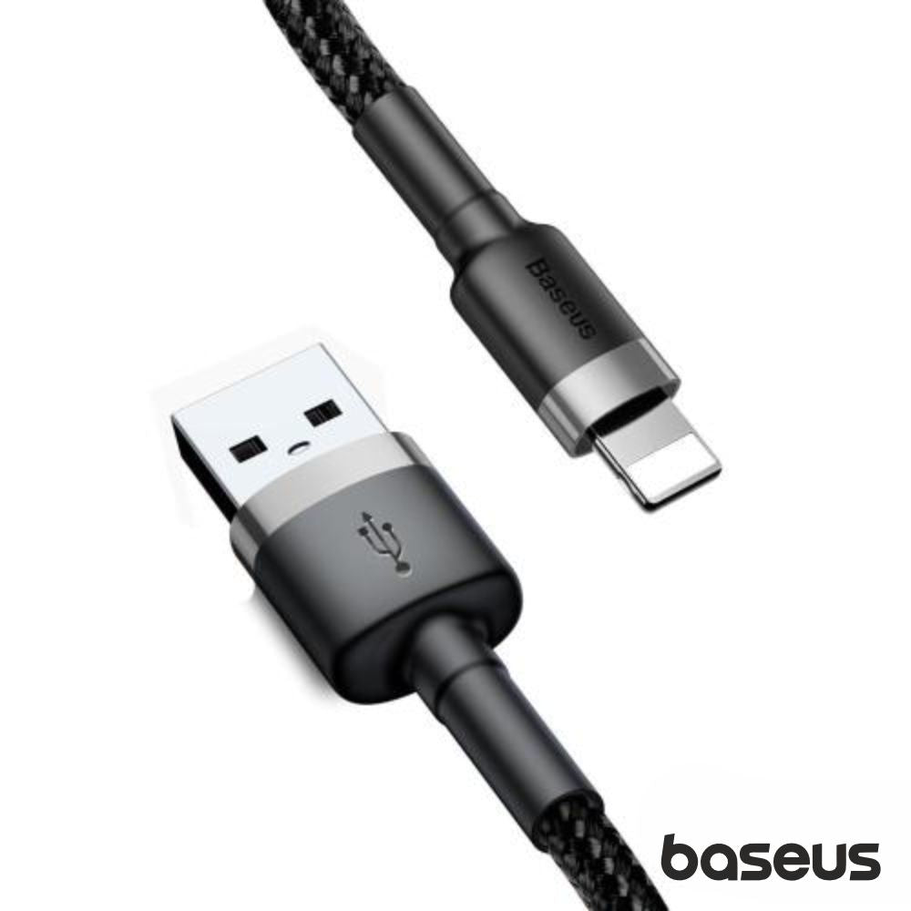 Cabo Usb-A Macho P/ Lightning Macho 3M Cafule Baseus - Tauu,pt