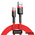 Cabo Usb-A Macho P/ Microusb Macho 2M Cafule Baseus - Tauu.pt