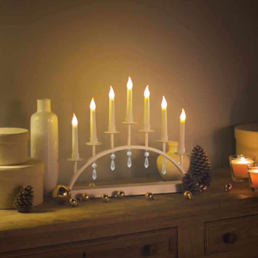 Conjunto 7 Velas Luz Led - Tauu,pt