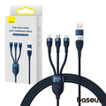 Cabo Usb-A/C Macho/Microusb/Usb-C/Lightning 1,2M 100W Baseus - Tauu,pt