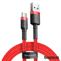 Cabo Usb-A Macho P/ Usb-C Macho 0.5M Cafule Baseus - Tauu.pt