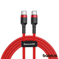 Cabo Usb-C Macho P/ Usb-C Pd Qc 2M 60W Cafule Baseus - Tauu.pt