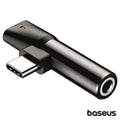 Adaptador Usb-C Macho P/ Usb-C / Jack 3.5Mm Baseus - Tauu.pt