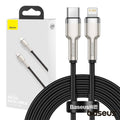Cabo Usb-C Macho P/ Lightning Macho Pd 20W 2M Cafule Baseus - Tauu.pt