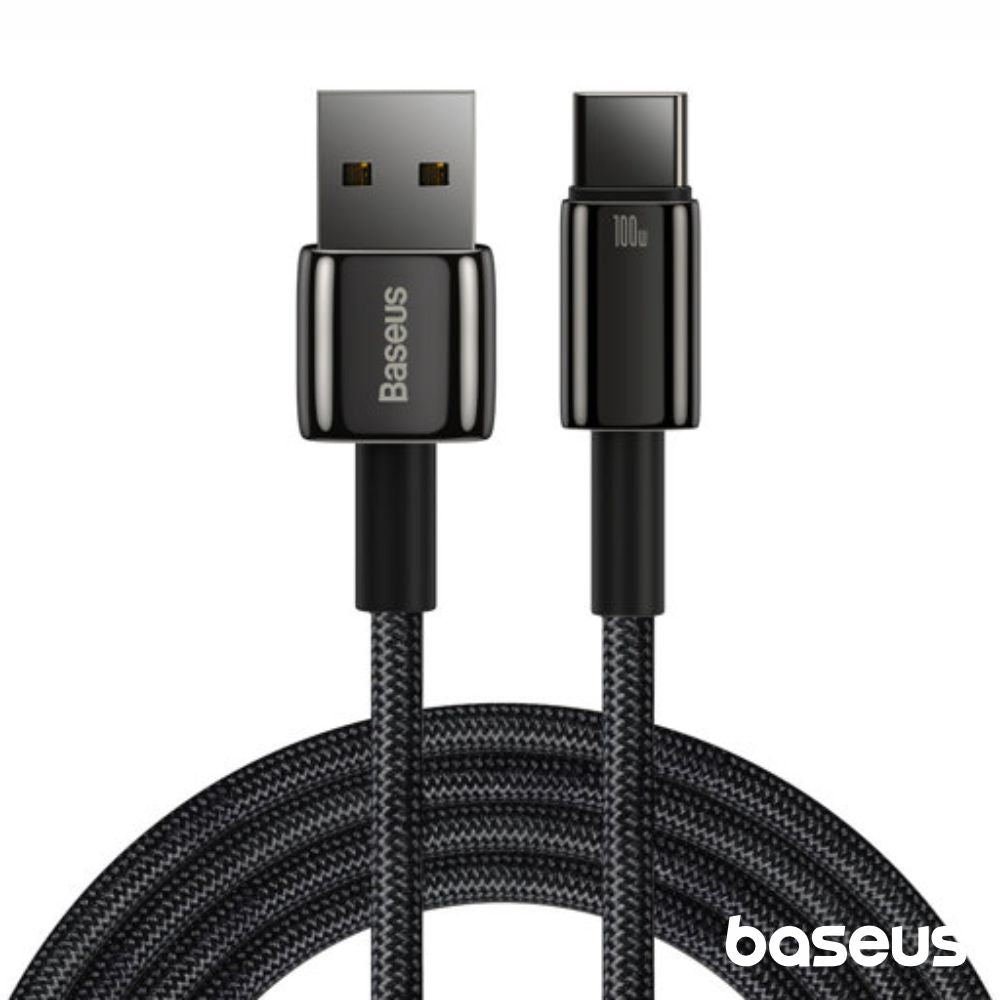 Cabo Usb-A Macho / Usb-C Macho Tungsten 2M Baseus - Tauu.pt