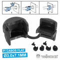 Passa Cabos Flat C/ Ø3X7,1Mm 2,5Mm Velleman - Tauu,pt