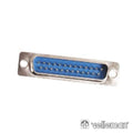 Ficha D-Sub 25P Macho P/ Chassis Velleman - Tauu,pt