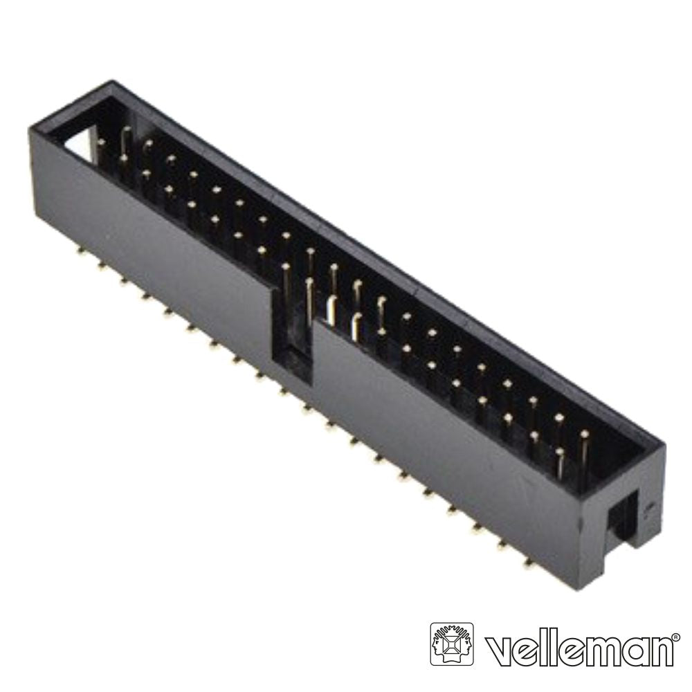 Ficha Conectora Macho P/ Ci Recto 2,54Mm 40P Velleman - Tauu,pt