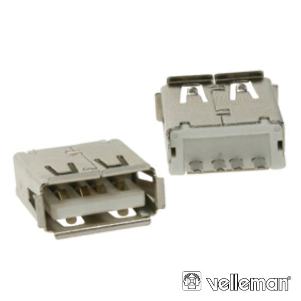 Ficha Usb-A Fêmea Simples 180° P/ Ci - Tauu.pt