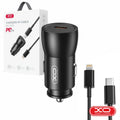 Adaptador Isqueiro Usb-C Pd 25W C/ Cabo Lightning 1M Xo - Tauu,pt
