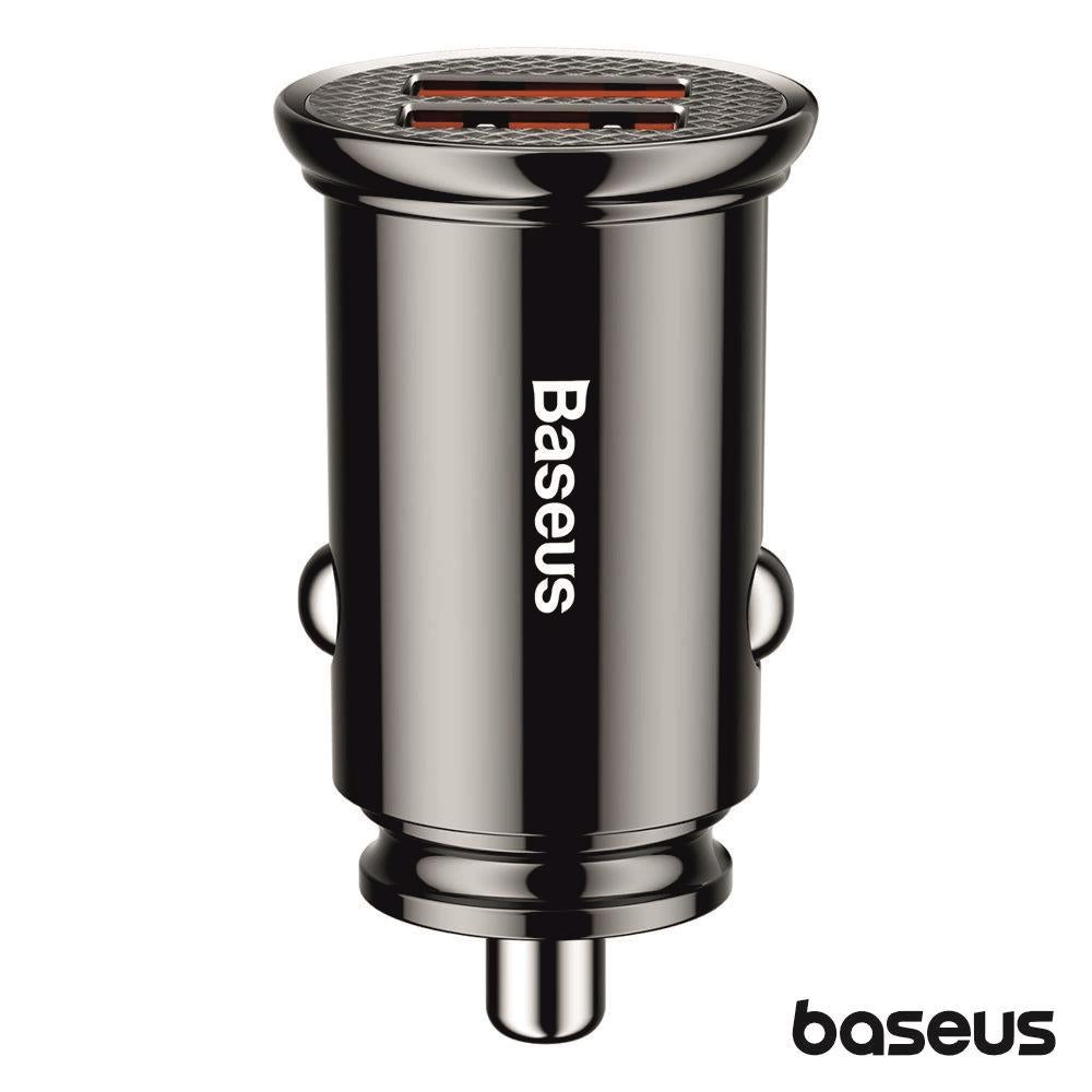 Adaptador Isqueiro Quick Charge3.0 2Usb 12-24V 5A Baseus - Tauu.pt