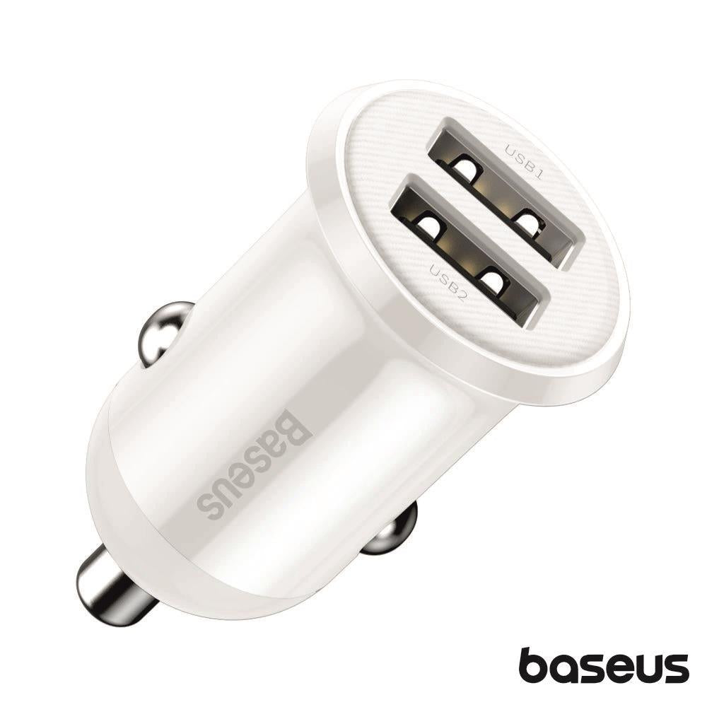 Adaptador Isqueiro 2X Usb 4.8A Grain Pro Baseus - Tauu.pt