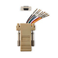 Ficha Adaptadora Rj45  / D 9P Macho - Tauu,pt